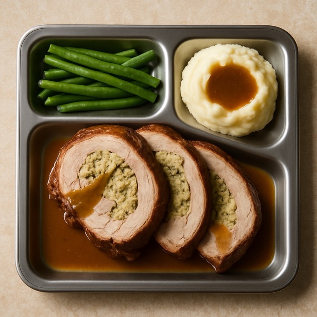 Stuffed Shoulders of Mutton or Veal