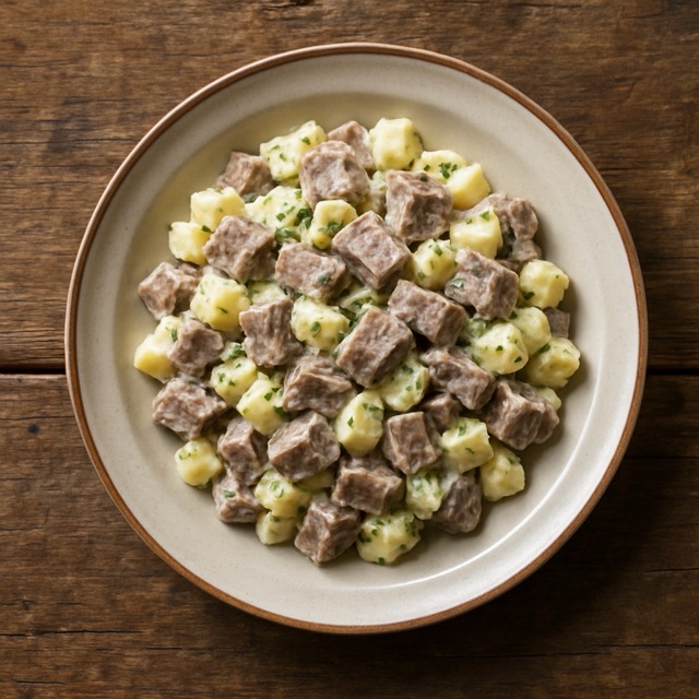 Veal or Beef and Potato Salad